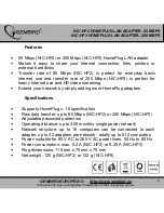 Preview for 2 page of Gembird NIC-HP2 User Manual