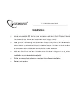 Preview for 7 page of Gembird SC-5.1 User Manual