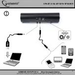 Preview for 4 page of Gembird SPK-BT-01 User Manual