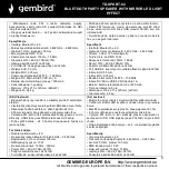 Preview for 5 page of Gembird TD-SPKBT-02 User Manual