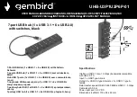 Предварительный просмотр 1 страницы Gembird UHB-U3P1U2P6P-01 User Manual