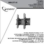 Preview for 1 page of Gembird WM-37T-01 User Manual