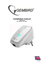 Gembird WNP-RP-002 Installation Manual предпросмотр