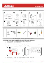 Предварительный просмотр 2 страницы Gemini 516MHW User Manual