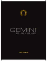 Предварительный просмотр 1 страницы Gemini 810 User Manual