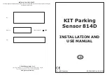 Gemini 814D Installation And Use Manual предпросмотр