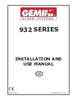 Gemini 932 Series Installation And Use Manual предпросмотр