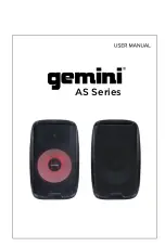 Gemini AS SERIES User Manual preview