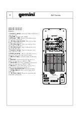 Предварительный просмотр 6 страницы Gemini AS SERIES User Manual