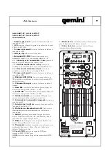 Предварительный просмотр 17 страницы Gemini AS SERIES User Manual