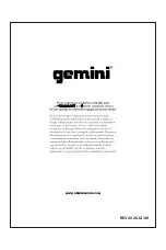 Предварительный просмотр 22 страницы Gemini AS SERIES User Manual