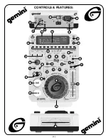 Preview for 3 page of Gemini CD-1800X Operation Manual