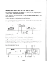 Preview for 3 page of Gemini CD-4700 E Instruction Manual