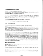 Preview for 5 page of Gemini CD-4700 E Instruction Manual