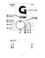 Предварительный просмотр 1 страницы Gemini CDJ-1100 Quick Manual