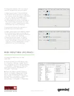 Preview for 3 page of Gemini CDJ-700 Configuration Manual