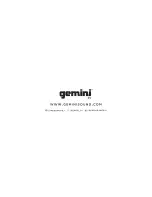 Preview for 5 page of Gemini CDJ-700 Configuration Manual