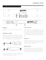 Предварительный просмотр 8 страницы Gemini CDMP-2700 Manual