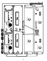 Preview for 2 page of Gemini CDX-601 Service Manual