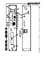 Preview for 3 page of Gemini CDX-601 Service Manual