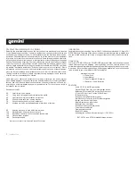 Preview for 5 page of Gemini COMP-1400 Instruction Manual