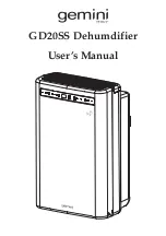 Предварительный просмотр 1 страницы Gemini GD20SS User Manual