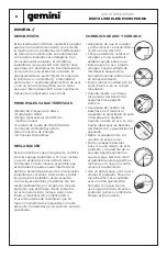 Предварительный просмотр 6 страницы Gemini GDX-1000M User Manual