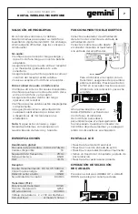 Предварительный просмотр 7 страницы Gemini GDX-1000M User Manual