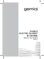 Предварительный просмотр 1 страницы Gemini GEB12DW2 Manual