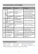 Предварительный просмотр 10 страницы Gemini GFS136 Instructions Manual