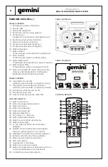 Предварительный просмотр 8 страницы Gemini GMAX-6000 User Manual