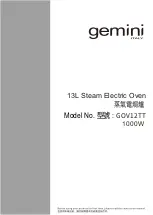 Gemini GOV12TT Manual предпросмотр