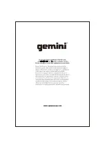 Предварительный просмотр 36 страницы Gemini GPLT Series User Manual