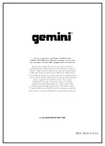 Предварительный просмотр 19 страницы Gemini GPSS650 User Manual