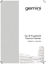 Gemini GVC623B Manual предпросмотр