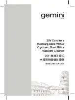 Gemini GWC25R Manual предпросмотр