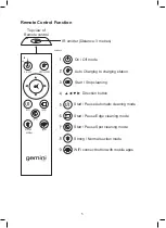 Preview for 5 page of Gemini GWRVC15 User Manual