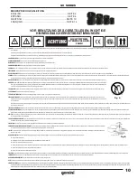 Предварительный просмотр 10 страницы Gemini GX-1000 Operation Manual