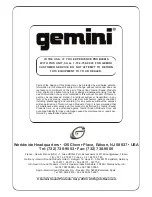 Preview for 16 page of Gemini iTT Operation Manual