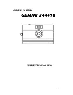 Предварительный просмотр 1 страницы Gemini J44416 Instruction Manual