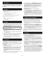 Preview for 4 page of Gemini KL-10 PRO Operation Manual