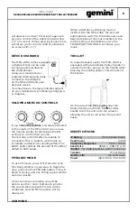 Предварительный просмотр 5 страницы Gemini MPA-2400 User Manual