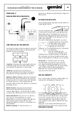 Предварительный просмотр 13 страницы Gemini MPA-2400 User Manual