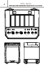 Предварительный просмотр 4 страницы Gemini MPA-3600 Quick Start Manual