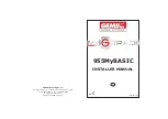 Gemini My TRACK 955MyBasic Installer Manual preview