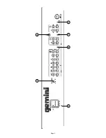 Preview for 2 page of Gemini PDM-18 Quick Start Manual