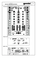 Preview for 5 page of Gemini PMX-10 User Manual