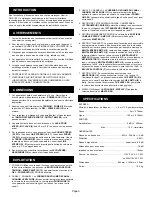 Preview for 6 page of Gemini PMX-100 Operation Manual