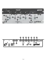 Preview for 2 page of Gemini PMX-1100 Service Manual