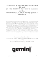 Preview for 19 page of Gemini Slate Operation Manual